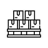 Stacked Boxes Icon
